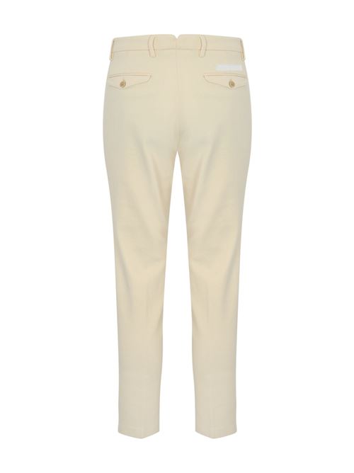 Pantalone in bull di cotone beige BRIGLIA | BG02D 42419600103